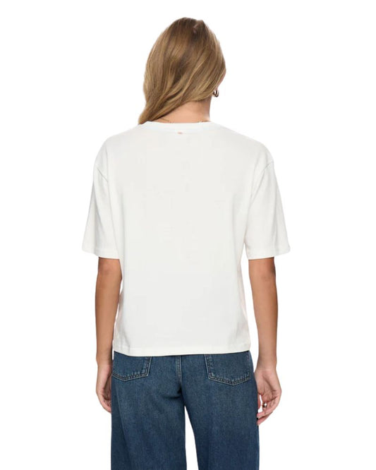 Numph - NUBELISA BOXY TEE - Cloud Dancer