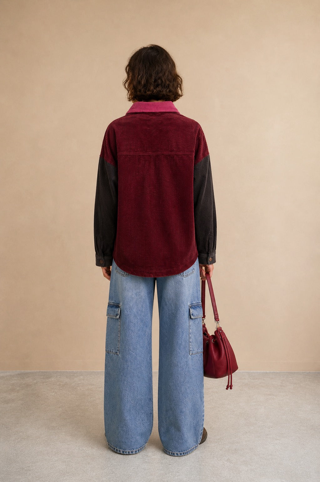 Hannah Jacket in Bordeaux