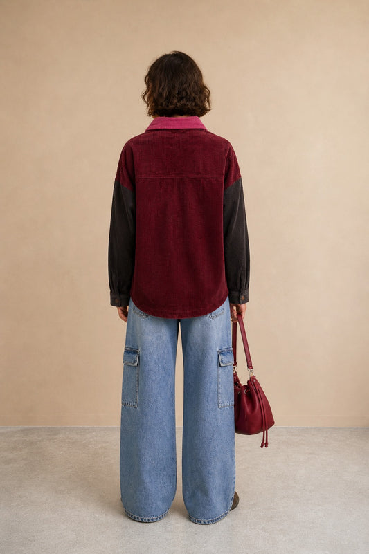 Hannah Jacket in Bordeaux