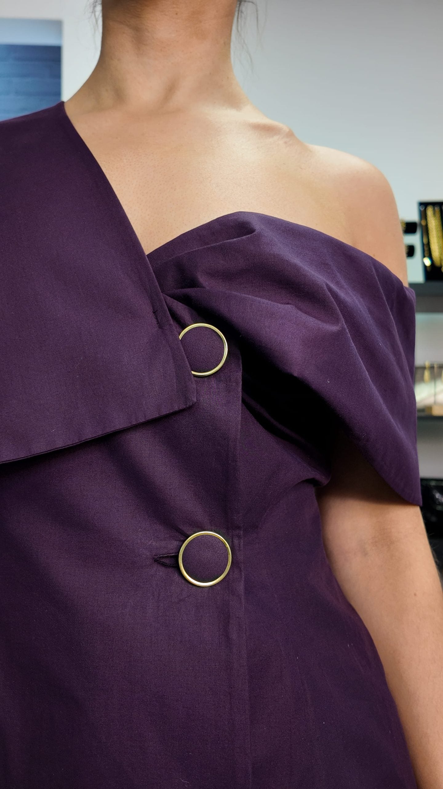 Kameya - Penelope Plum Top