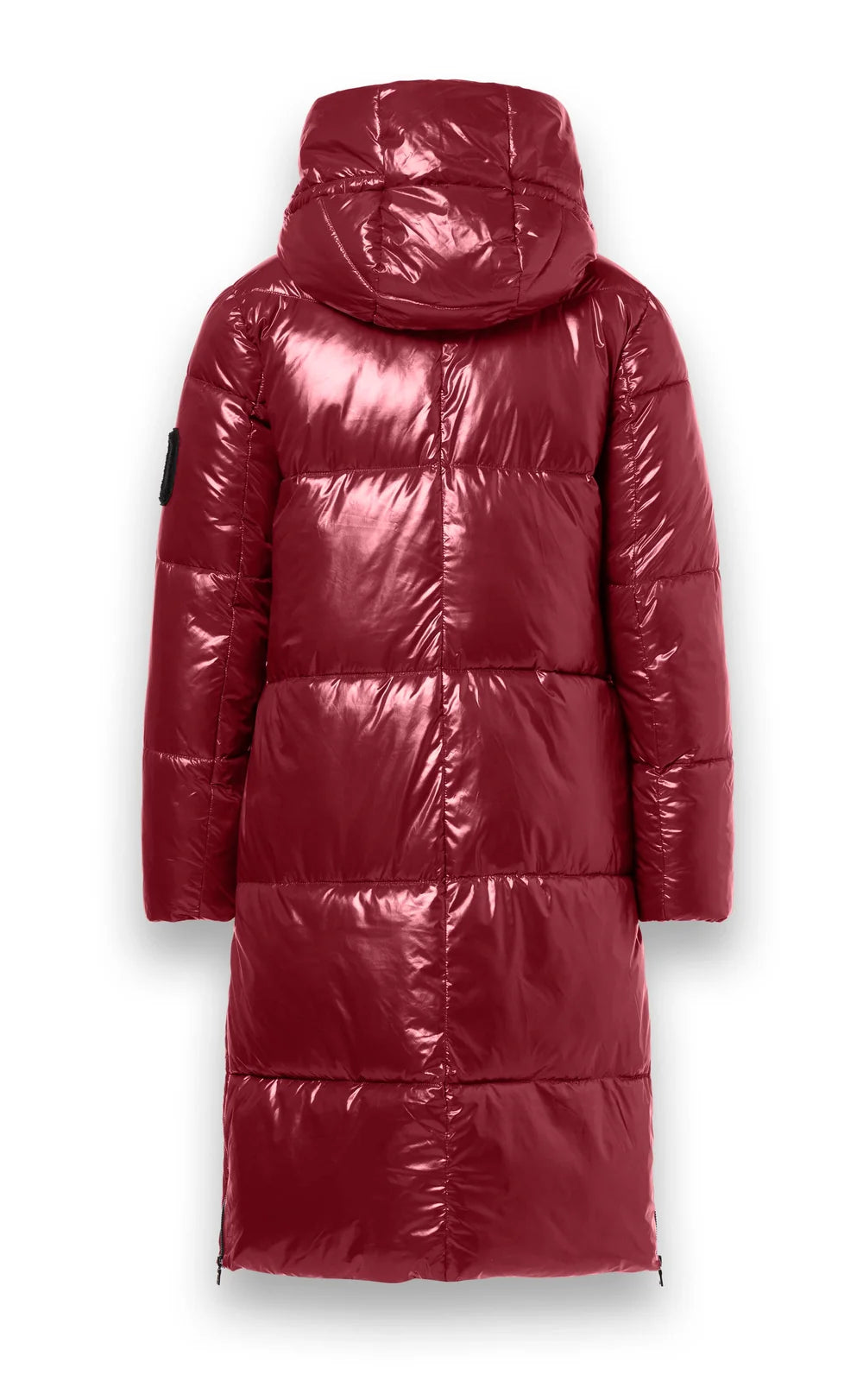 District Donut Jacket in Dark Red