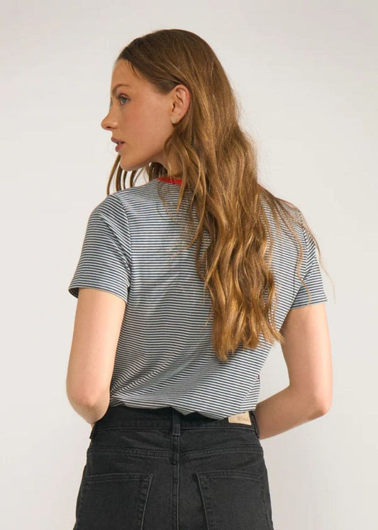 Numph - NUALEXA T-SHIRT - Airy Blue