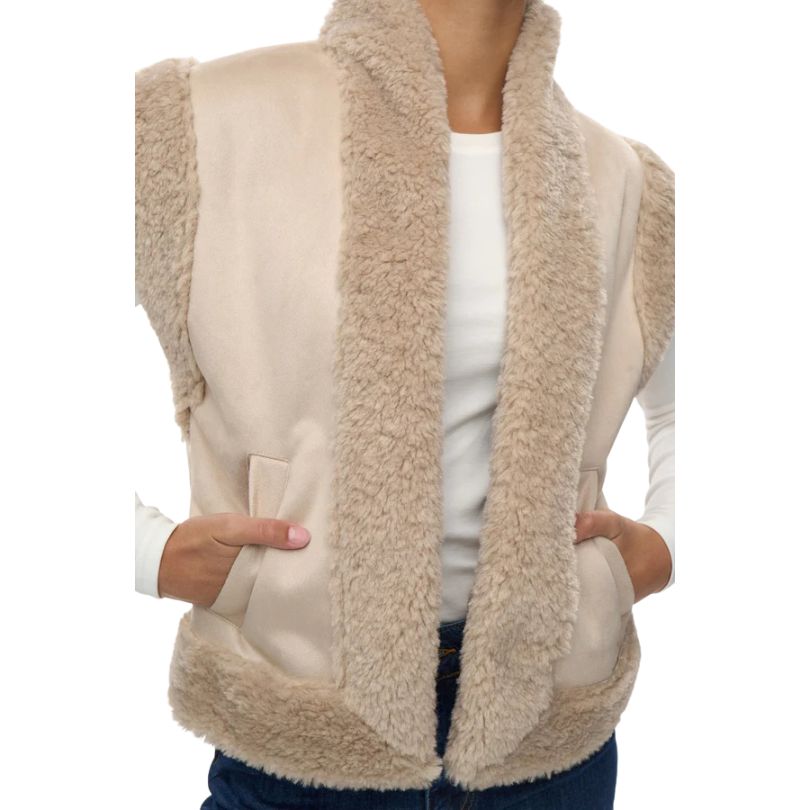 Numph - Nuelliot Vest Gray Morn