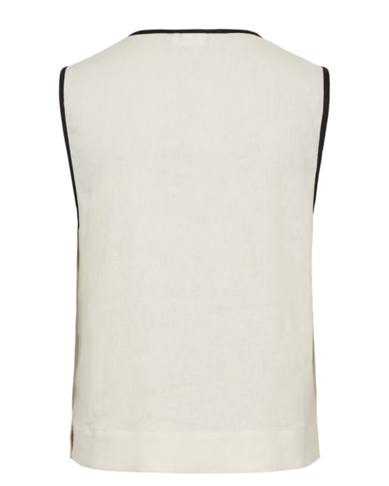 Numph - NUALANI VEST- Whitecap Grey