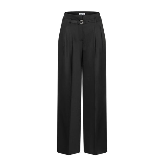 More & More Belt Trousers in Black