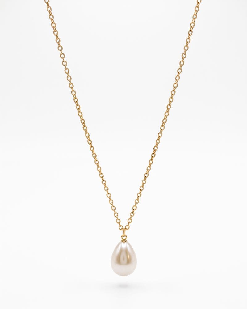 Becca Stainless Steel Pearl Necklace