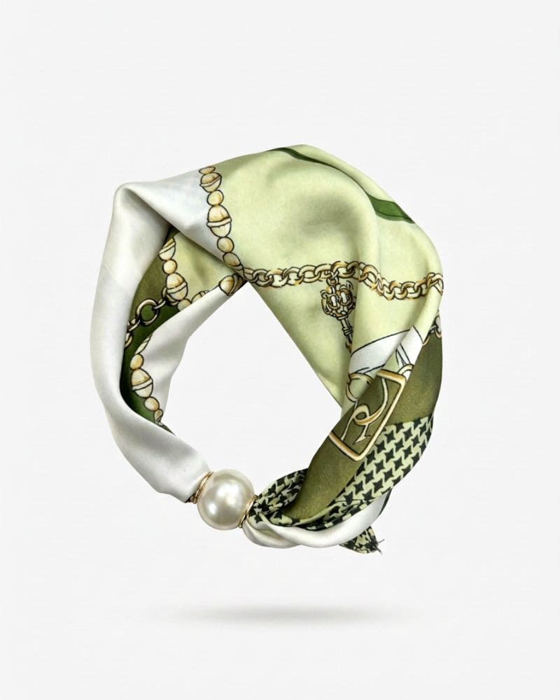 Myla Green Magnetic Scarf