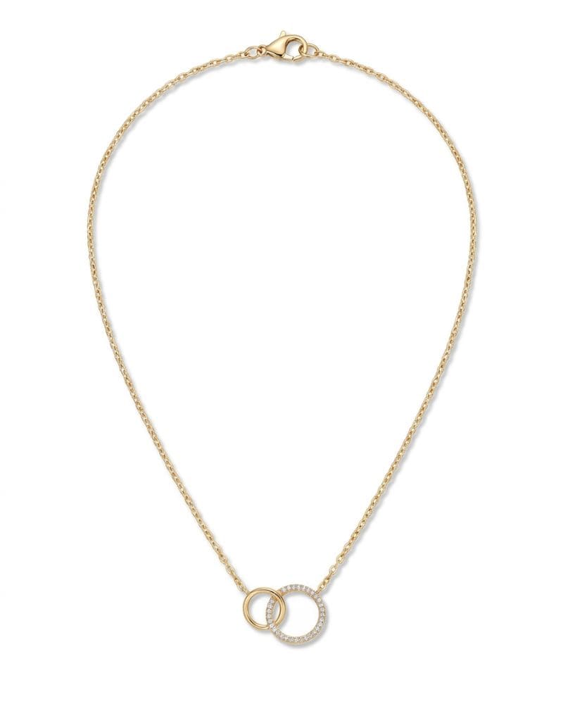 Reece Gold Interlocked Necklace
