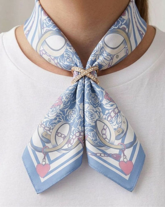 Zara Scarf Blue
