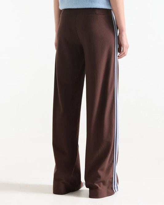Jansen Amsterdam - Aleidas Trousers - Brown and Blue