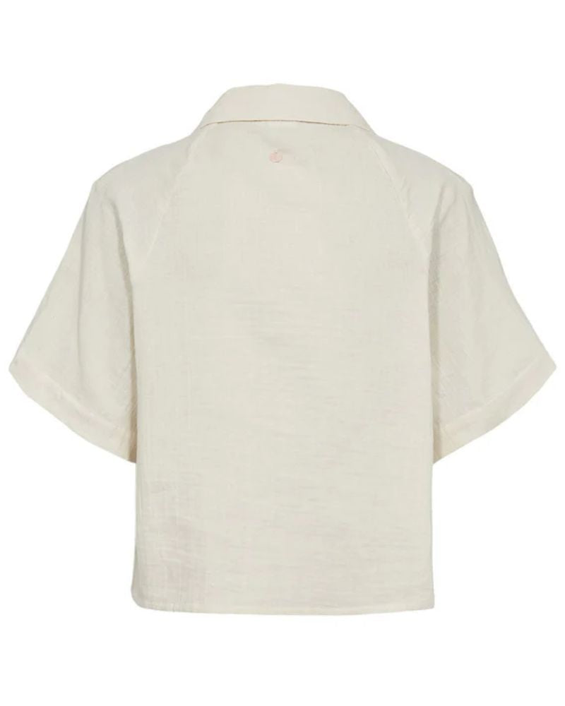 Numph Nunathalia SS Shirt – Whitecap Gray