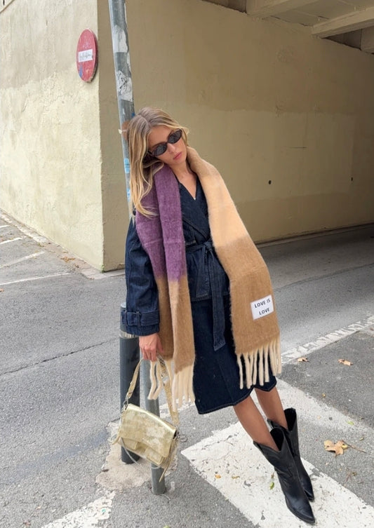 Verb To Do Love is Love Maxi Scarf