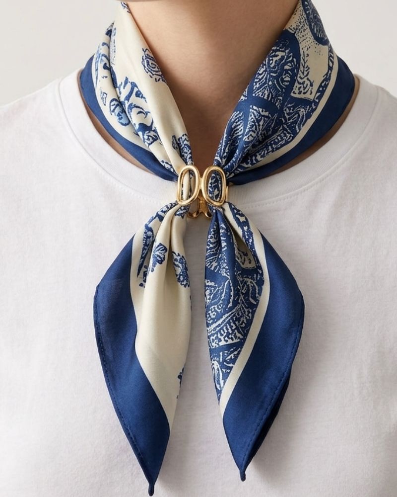 Sapphire Neck Scarf