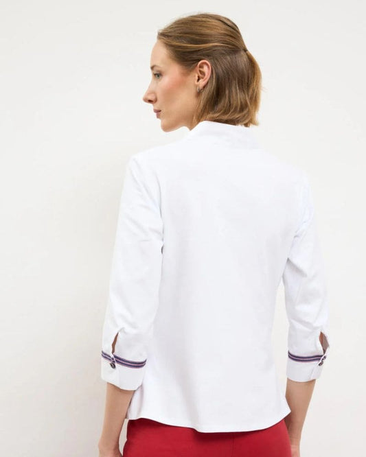 Bariloche Saucillo Zip White Shirt