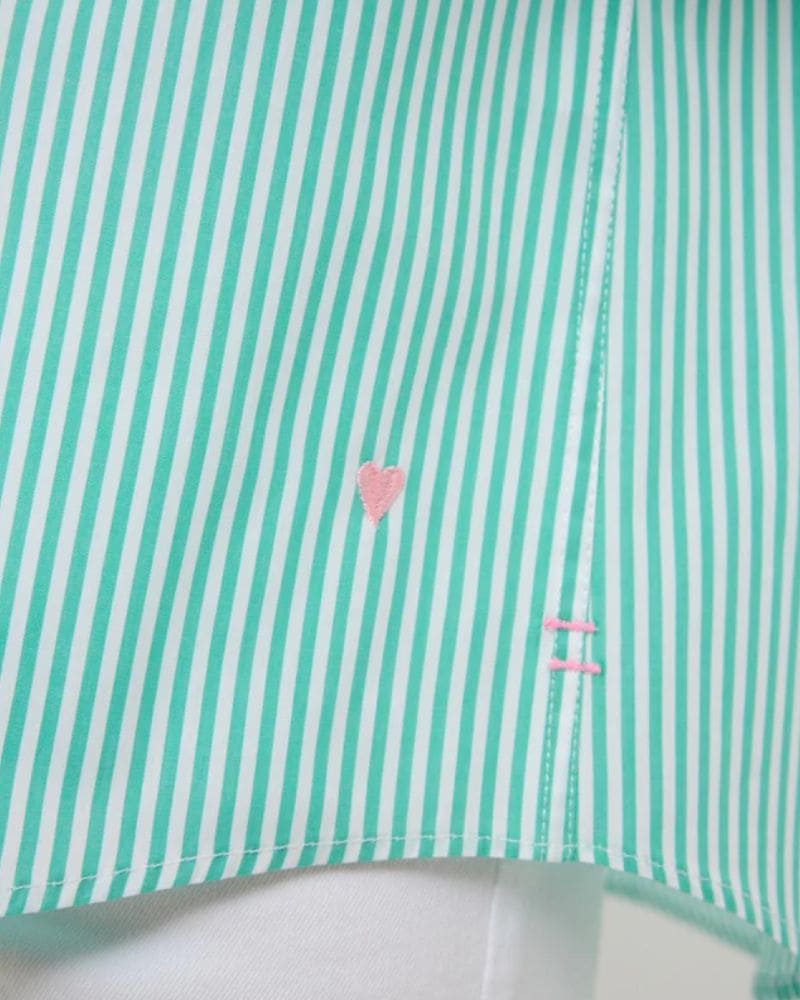 Bariloche Yerba Green Stripe Shirt