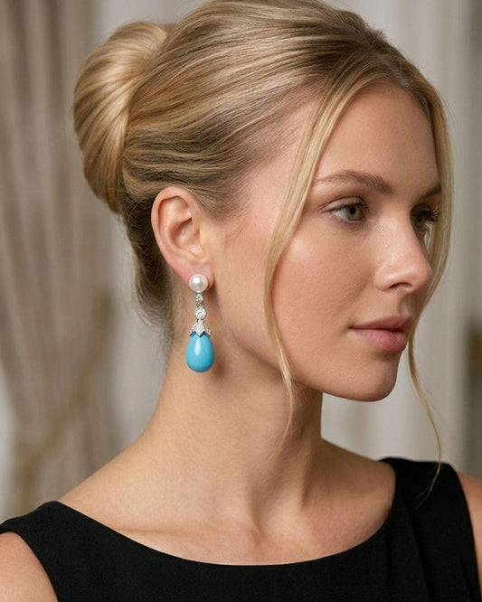 Cleo Statement Drop Earrings