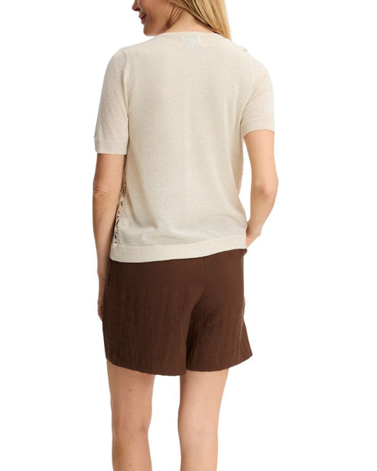 Leo & Ugo - Cream Twinset BET713