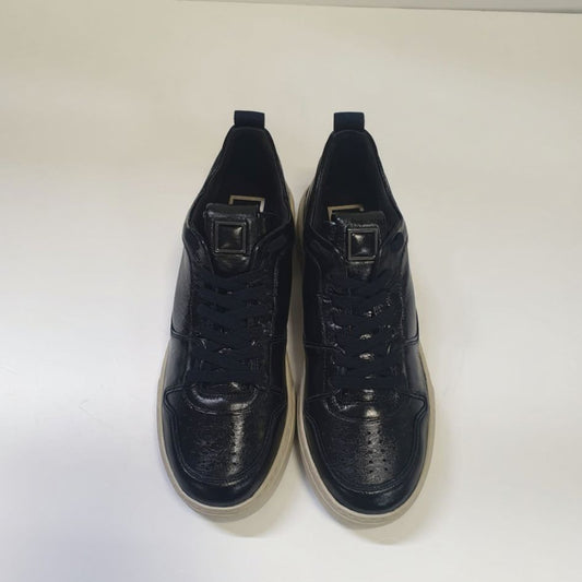 Hogl Leather Trainers in Nightblue - 0-10 0743