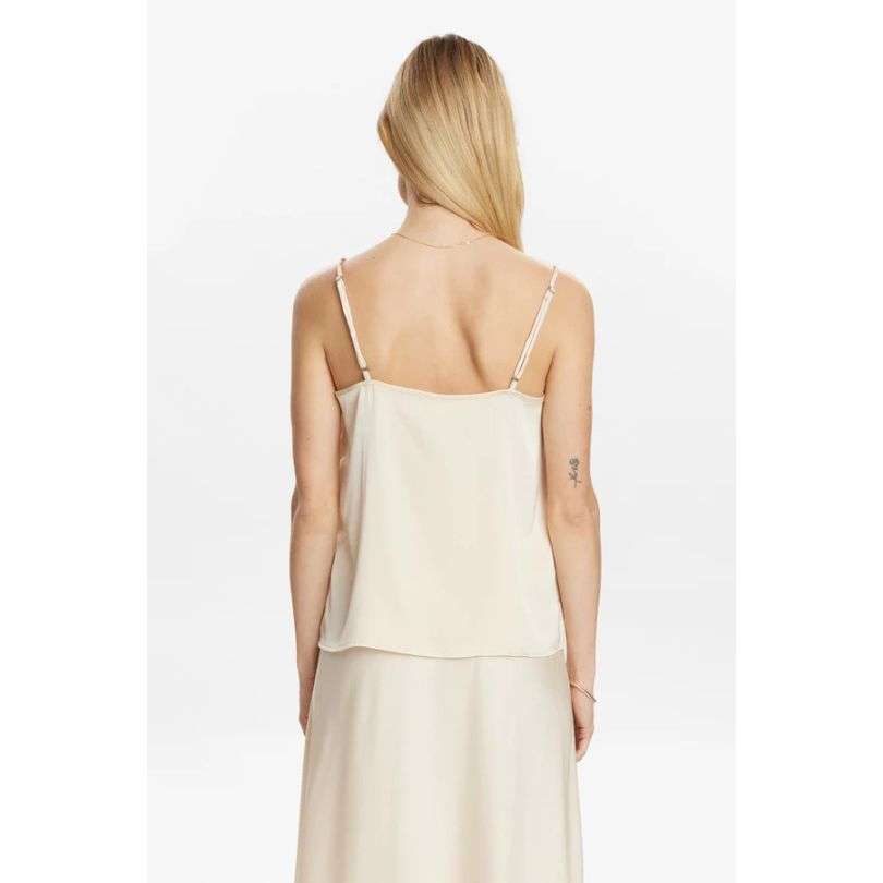 Numph - NUEVERY STRAP TOP - Ecru