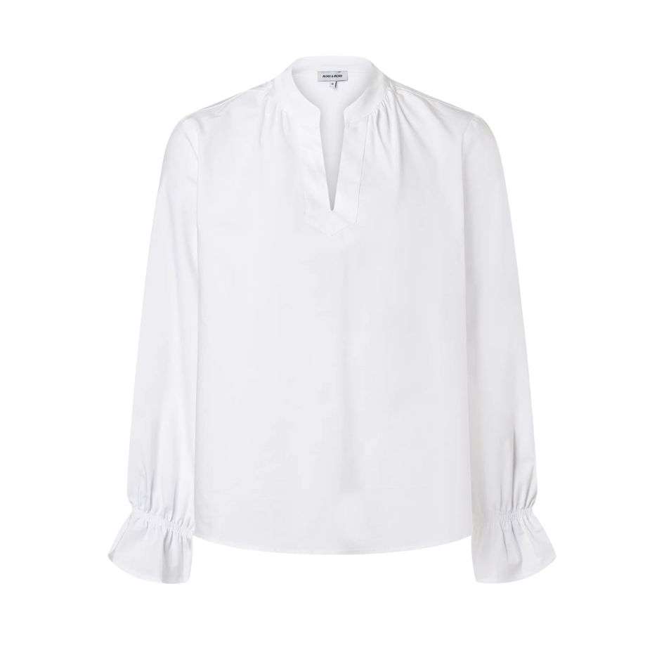 More & More White Blouse