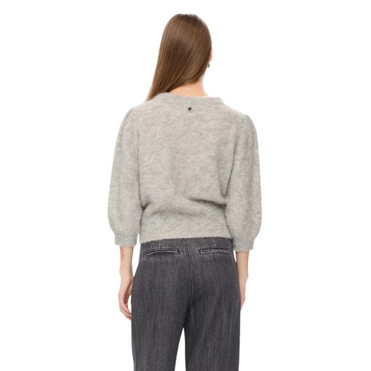 Numph - NUSURI BRUSHED SS PULLOVER - Chateau Gray