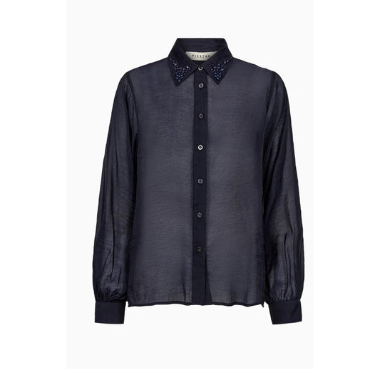 Pieszak Chris Bead Shirt in Midnight Navy