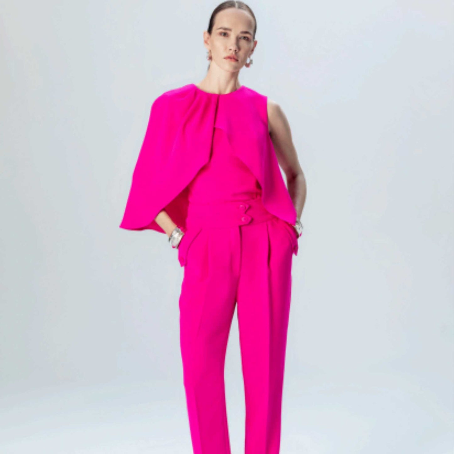 Kameya - Preston Blouse in Fuchsia
