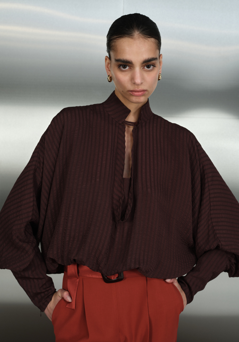 Kameya Kalpso Blouse - Brown