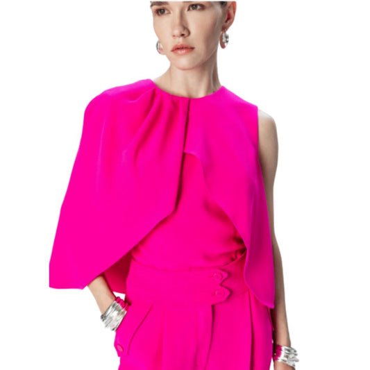 Kameya - Preston Blouse in Fuchsia