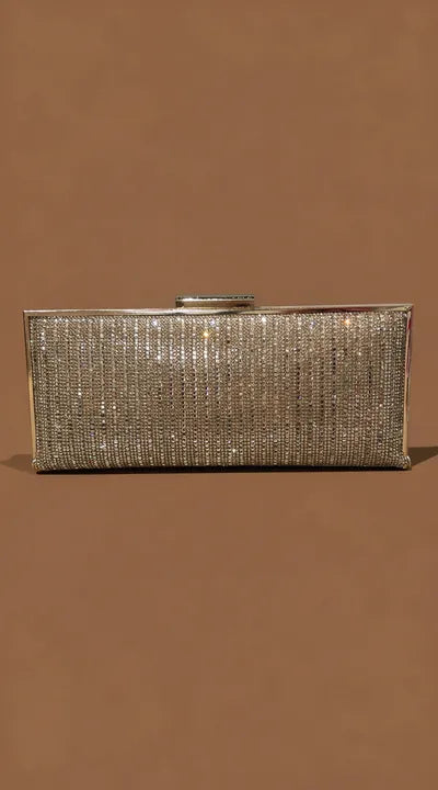 Millie Clutch in Gold