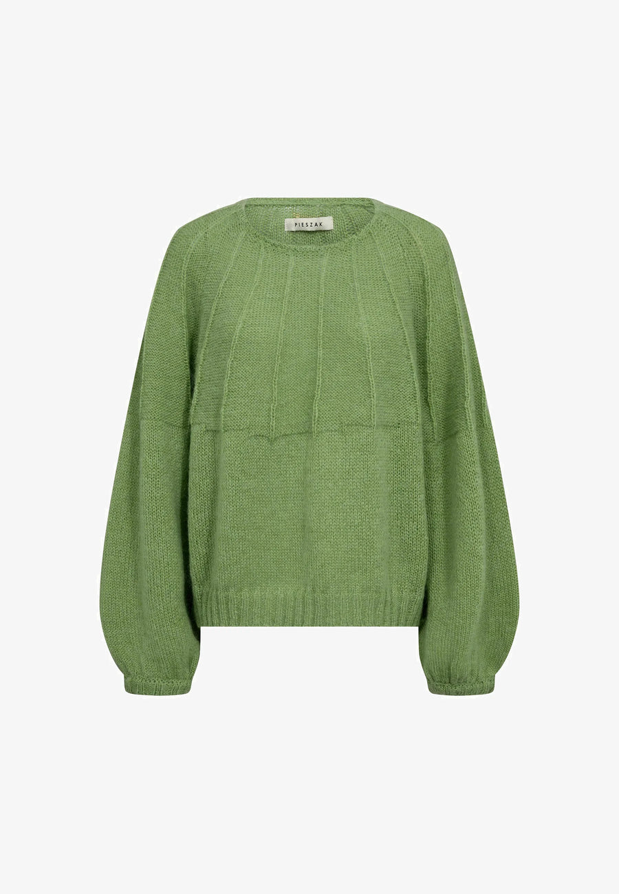 Pieszak Maddie LS Knit - Green