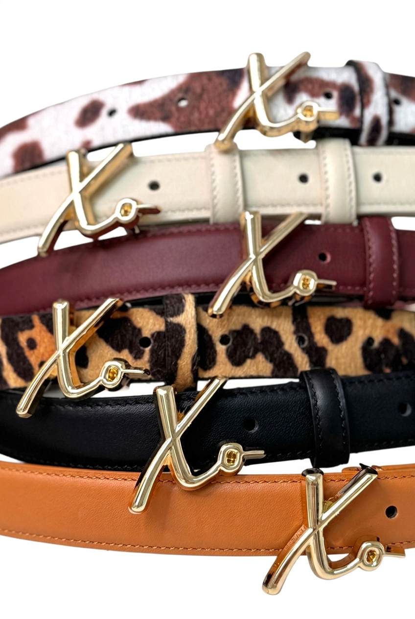Love Laura Belt in Black