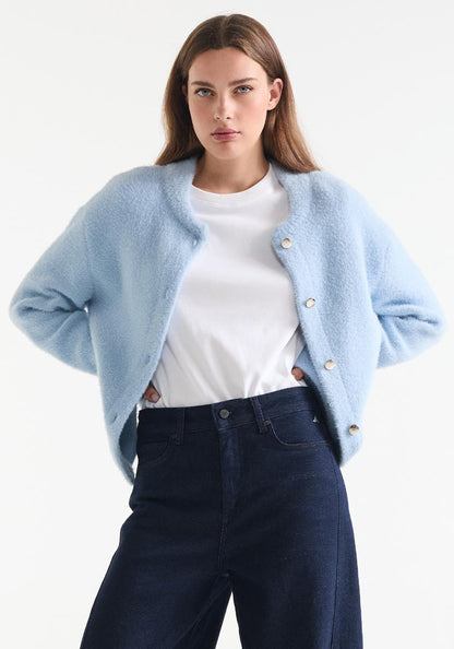 Jansen Amsterdam - Cole Cardigan - Light Blue