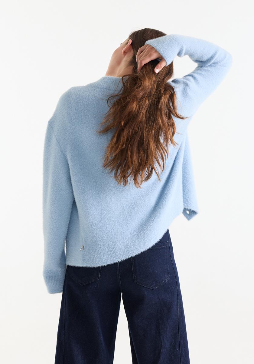 Jansen Amsterdam - Cole Cardigan - Light Blue