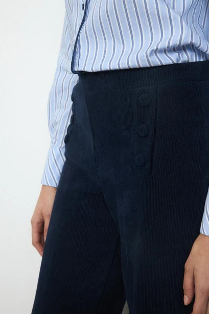 Tinta Yoselin Black Coduroy Trousers