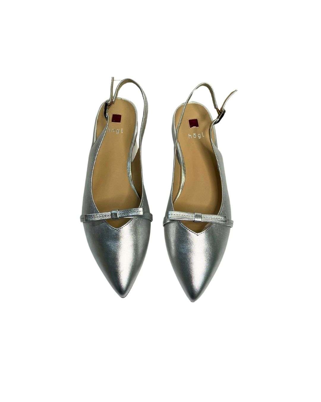 Hogl 9100121 Silver Flat Shoes