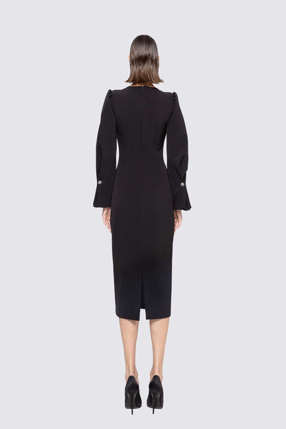 RC15151 Nissa Black Dress