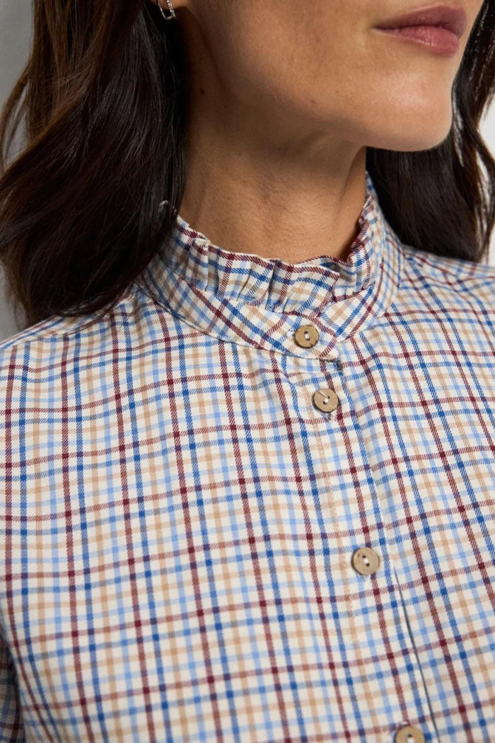 Tinta Mahila Checkered Shirt