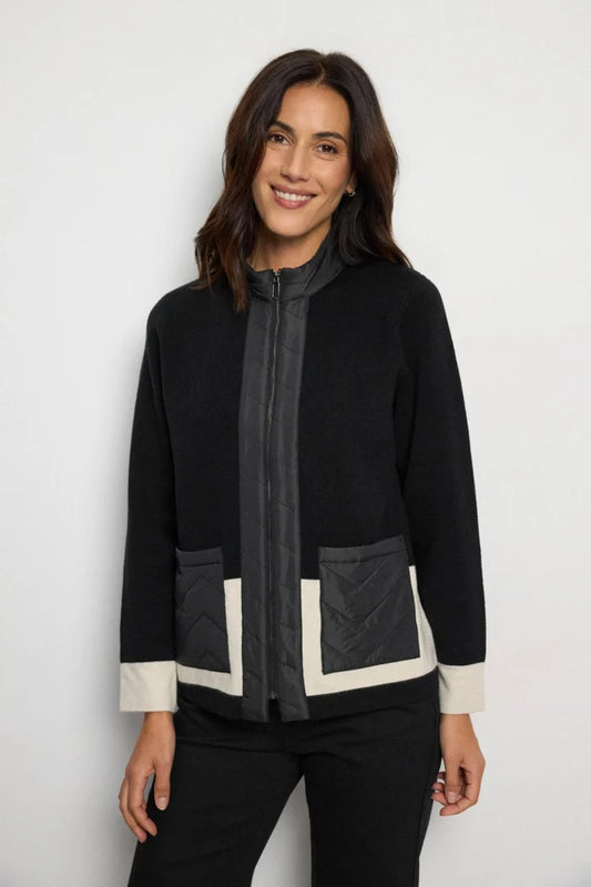 Tinta Leros Quilted Knit Jacket