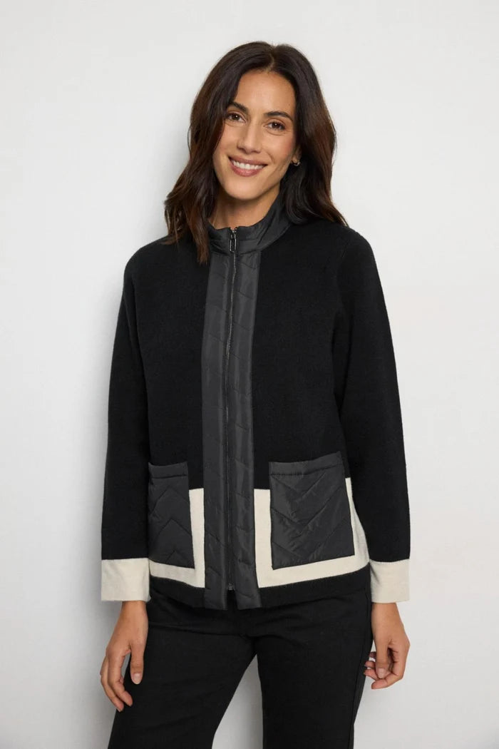 Tinta Leros Quilted Knit Jacket
