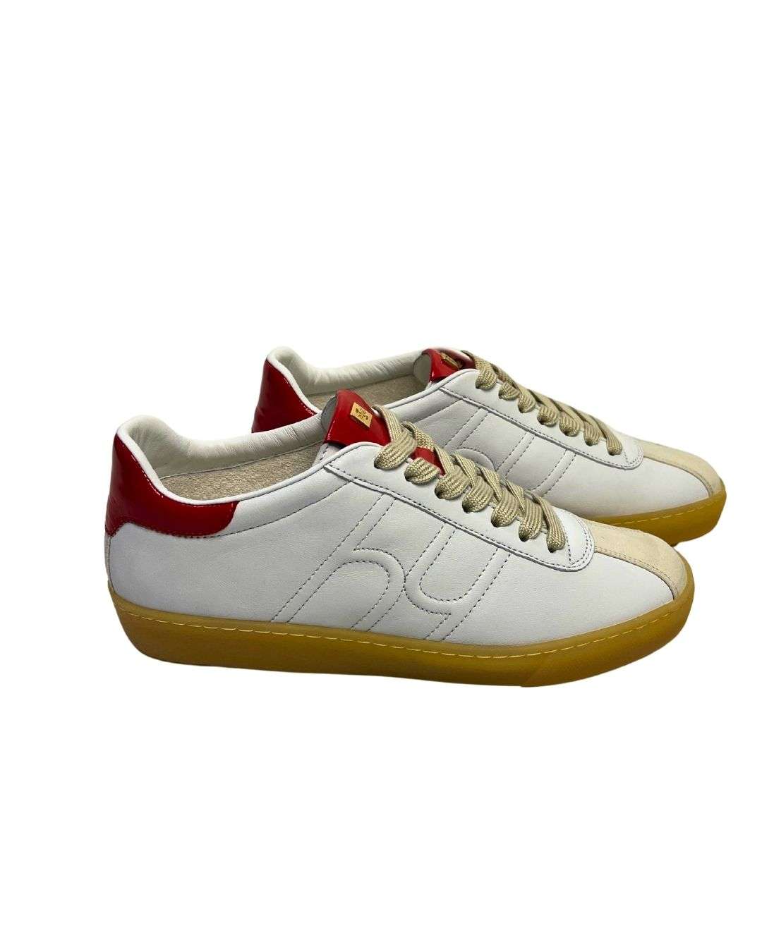 Hogl 9100310 White/Red Trainers