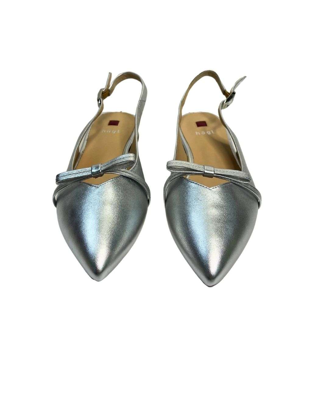 Hogl 9100121 Silver Flat Shoes