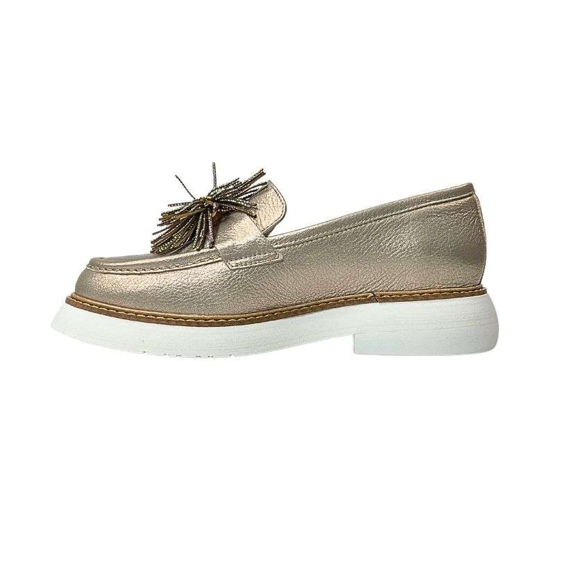 Marian - 9203 V25 - Nacre Oro - Gold Loafer