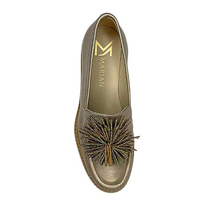 Marian - 9203 V25 - Nacre Oro - Gold Loafer