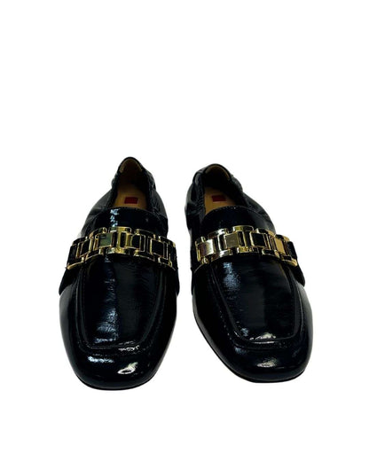 Hogl 9100956 Black Flat Loafer