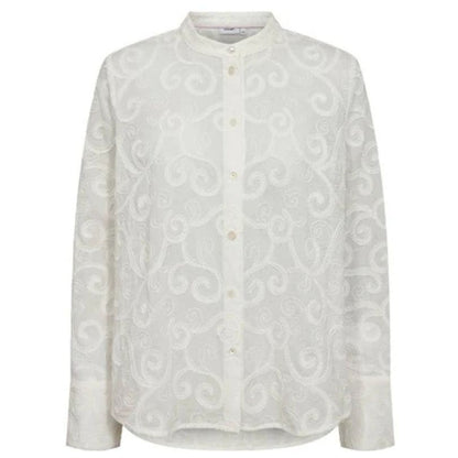 NUMPH - NUTULKA SHIRT - BRIGHT WHITE