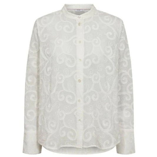 NUMPH - NUTULKA SHIRT - BRIGHT WHITE