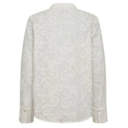 NUMPH - NUTULKA SHIRT - BRIGHT WHITE