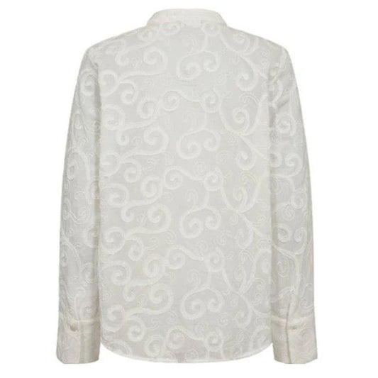 NUMPH - NUTULKA SHIRT - BRIGHT WHITE