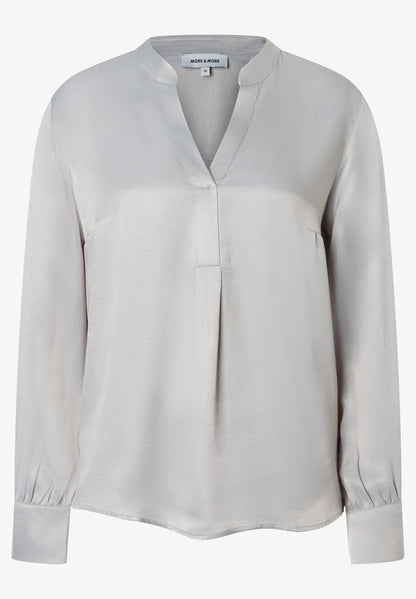 More & More Paloma Grey Blouse 0718